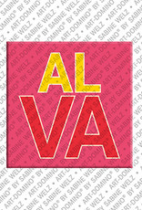 MAGNET-STORIES ALVA - Magnet mit dem Vornamen ALVA