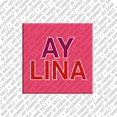MAGNET-STORIES AYLINA - Magnet mit dem Vornamen AYLINA