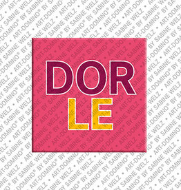 ART-DOMINO® BY SABINE WELZ Magnet - DORLE