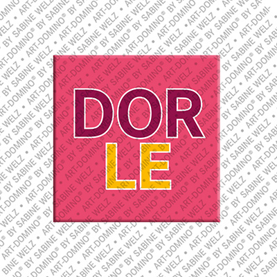 MAGNET-STORIES DORLE - Magnet mit dem Vornamen DORLE