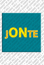MAGNET-STORIES JONTE - Magnet with the name JONTE