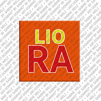 MAGNET-STORIES LIORA - Magnet mit dem Vornamen LIORA