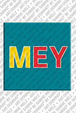 MAGNET-STORIES MEY - Aimant avec le nom MEY