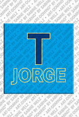 MAGNET-STORIES TJORGE - Aimant avec le nom TJORGE