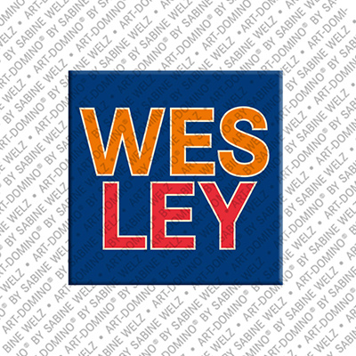 MAGNET-STORIES WESLEY - Magnet with the name WESLEY