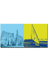 MAGNET-STORIES Egypt - Luxor-Tempel Pylon + Felukkenfahrt auf dem Nil