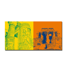 ART-DOMINO® BY SABINE WELZ Picture on canvas - Egypt - 092-08