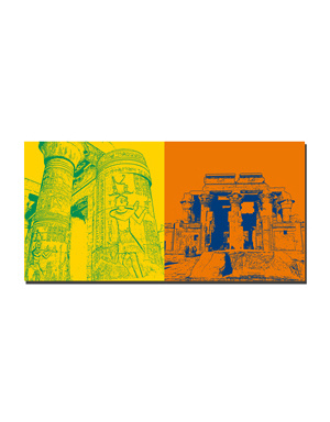MAGNET-STORIES Ägypten - Kom Ombo-Säulen + Kom Ombu-Zwillingstempel