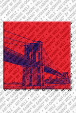 ART-DOMINO® BY SABINE WELZ New York – Brooklyn Bridge - 2