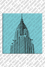 ART-DOMINO® BY SABINE WELZ New York – Chrysler Building