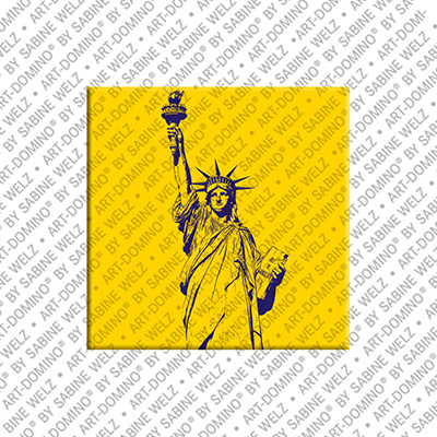 ART-DOMINO® BY SABINE WELZ New York – Freiheitsstatue - 3