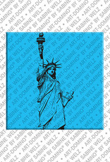 ART-DOMINO® BY SABINE WELZ New York – Statue de la Liberté - 4
