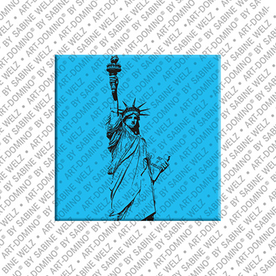 ART-DOMINO® BY SABINE WELZ New York – Statue de la Liberté - 4