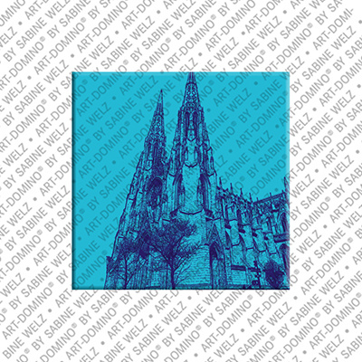 ART-DOMINO® BY SABINE WELZ New York – St. Patrick`s Cathedral