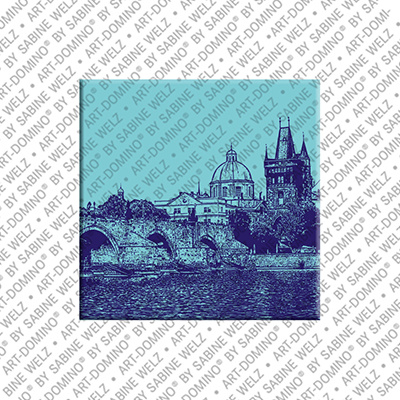 ART-DOMINO® BY SABINE WELZ Prague – Karlův most 2