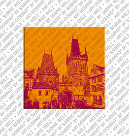 ART-DOMINO® BY SABINE WELZ Magnet - République tchèque - Prague - 05