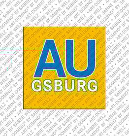 ART-DOMINO® BY SABINE WELZ Magnet - Deutschland - Augsburg - 00