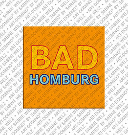 ART-DOMINO® BY SABINE WELZ Magnet - Bad Homburg - 00