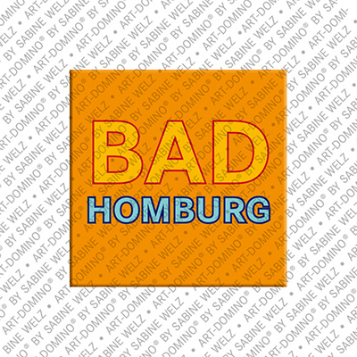 ART-DOMINO® BY SABINE WELZ Bad Homburg – Schriftzug