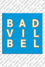 MAGNET-STORIES Bad Vilbel – Schriftzug