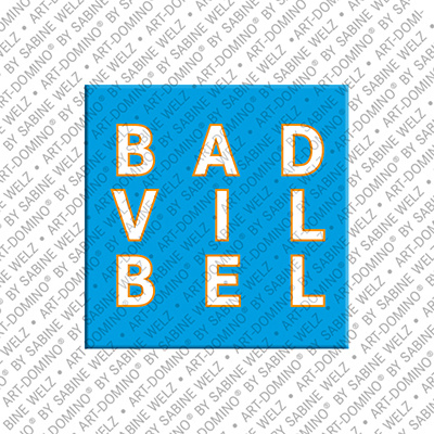 MAGNET-STORIES Bad Vilbel – Schriftzug