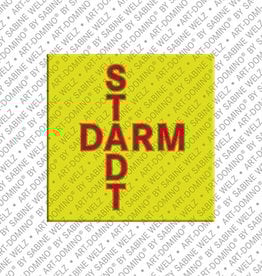 ART-DOMINO® BY SABINE WELZ Aimant - Allemagne - Darmstadt - 00