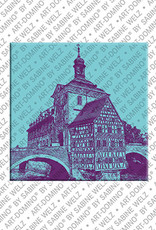 ART-DOMINO® BY SABINE WELZ Bamberg – Altes Rathaus und Rotte 1