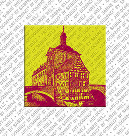 ART-DOMINO® BY SABINE WELZ Aimant - Allemagne - Bamberg - 05