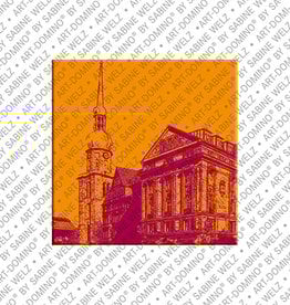 ART-DOMINO® BY SABINE WELZ Aimant - Allemagne - Dortmund - 03