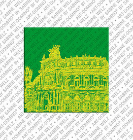 ART-DOMINO® BY SABINE WELZ Aimant - Dresden - 01