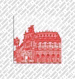 ART-DOMINO® BY SABINE WELZ Aimant - Allemagne - Dresden - 02