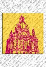 ART-DOMINO® BY SABINE WELZ Dresden – Frauenkirche 1