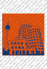 ART-DOMINO® BY SABINE WELZ Düsseldorf – Gehry-Bauten 2