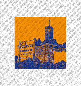 ART-DOMINO® BY SABINE WELZ Magnet - Germany - Eisenach - 04