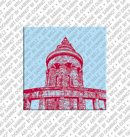 ART-DOMINO® BY SABINE WELZ Magnet - Germany - Eisenach - 08