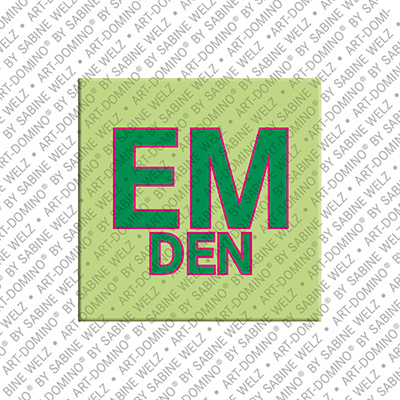 MAGNET-STORIES Emden – Lettering