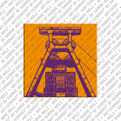 ART-DOMINO® BY SABINE WELZ Essen – Zeche Zollverein