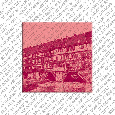 ART-DOMINO® BY SABINE WELZ Erfurt – Krämerbrücke 1