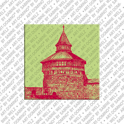 ART-DOMINO® BY SABINE WELZ Esslingen – Dicker Turm