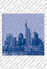 ART-DOMINO® BY SABINE WELZ Frankfurt – Skyline 2