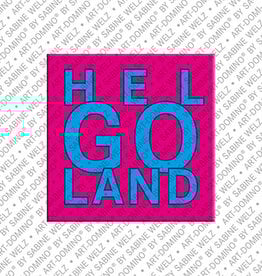 ART-DOMINO® BY SABINE WELZ Aimant - Allemagne - Helgoland - 00