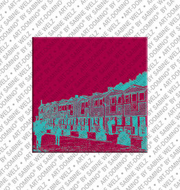 ART-DOMINO® BY SABINE WELZ Magnet - Helgoland - 03