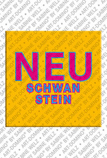 MAGNET-STORIES Neuschwanstein – Lettering