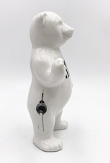 ART-DOMINO® BY SABINE WELZ Ours en porcelaine de Berlin - With Berlin Tattoos