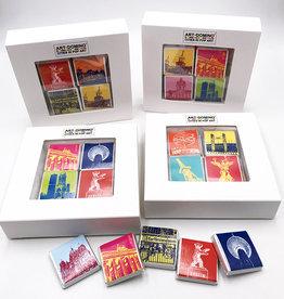 MAGNET-STORIES Chocolat à motifs berlinois dans une boîte