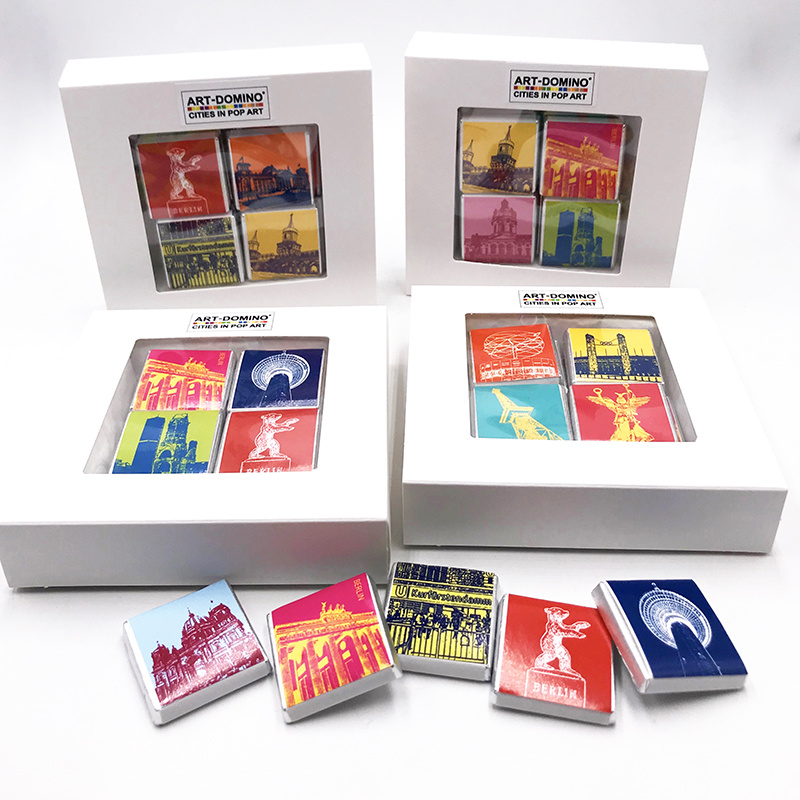 MAGNET-STORIES Chocolat à motifs berlinois dans une boîte