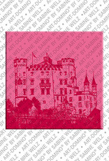ART-DOMINO® BY SABINE WELZ Neuschwanstein – Schloss Hohenschwangau 1