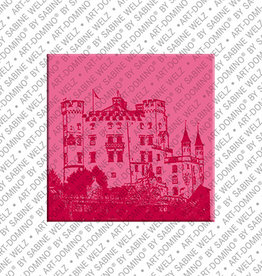 ART-DOMINO® BY SABINE WELZ Magnet - Germany - Neuschwanstein - 03