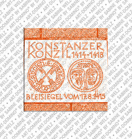 ART-DOMINO® BY SABINE WELZ Magnet - Konstanz - 05