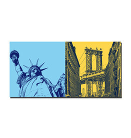 MAGNET-STORIES Image sur toile - USA - New York - 9043